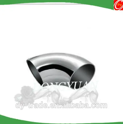 stainless steel deocrative pipe elbow for stair accessories 1