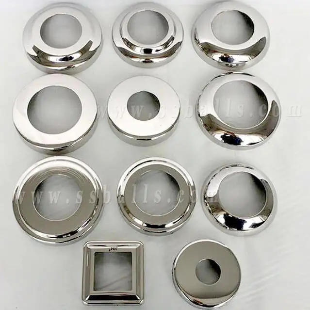 Decorative Staircase Fittings, Stainless Steel Pipe Covers 1