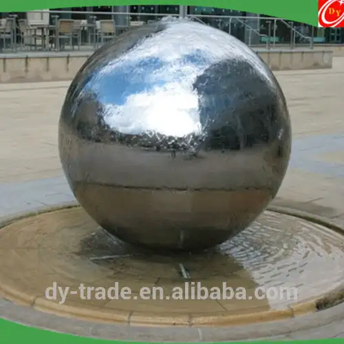 Stylish Spherical Standing Winter Garden Water Fountain 1