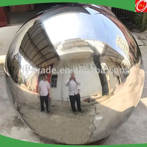 48 inches stainless steel hollow ball/sphere for outdoor ,garden decoration 1