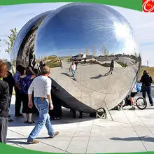 Giant stainless steel ball,large stainless steel sphere/gazing ball 1