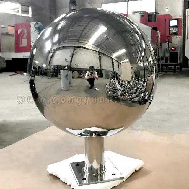 Hollow Steel Ball, HighPolished Stainless SteelBallfor GardenParkDecoration 1