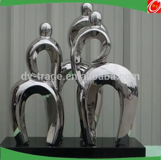 Stainless steel Figure sculpture /statue ,Abstract metal sculpture 1