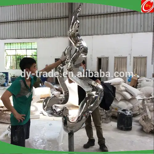 Christmas tree stainless steel sculpture,stainless steel sculpture for christmas decoration 1