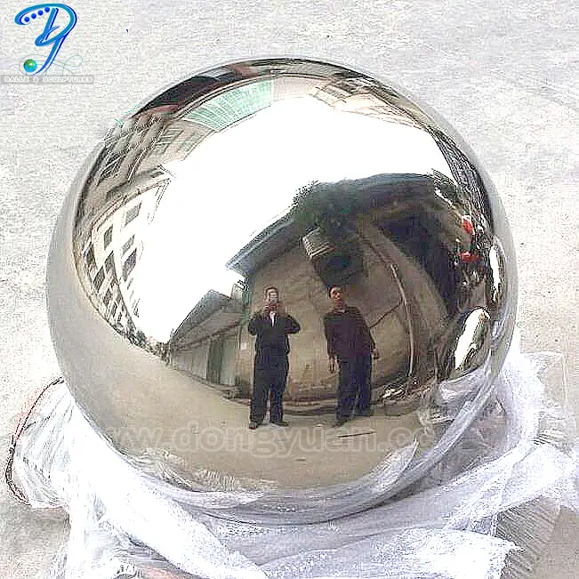 650mm Mirror Decorative Stainless Steel Ball Modern Fountains Garden 1