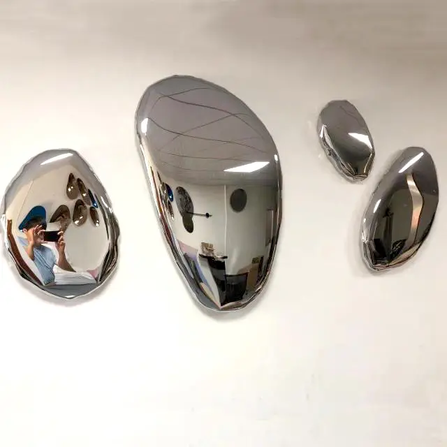 500mm Mirror Polished Stainless Steel Stone Sphere Sculpture 1