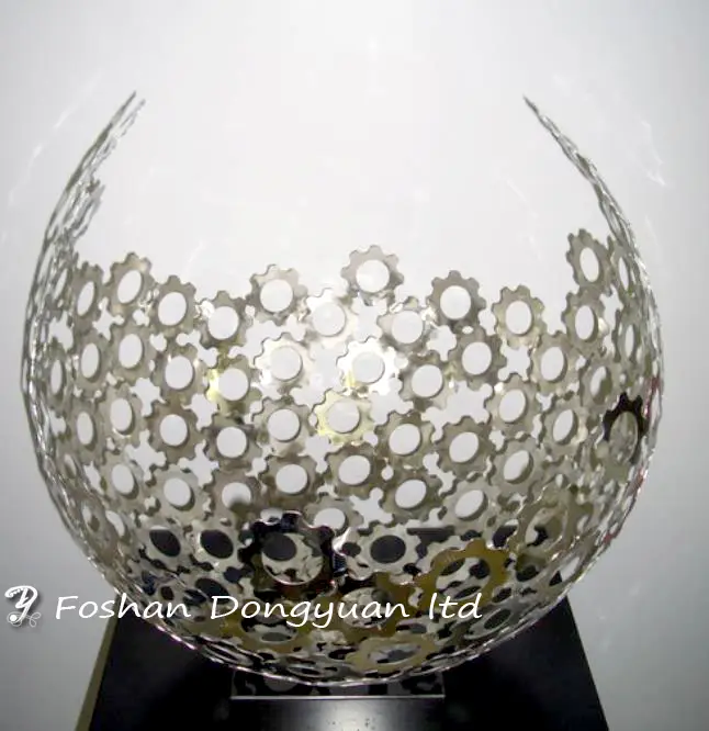 Hot Sale High-qualitiy Large Outdoor Metal Craft Stainless Steel Sculpture 1