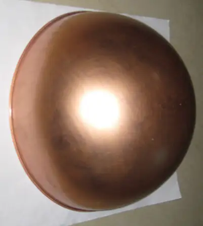Brass Copper Aluminum Metal Hollow Hemisphere 1