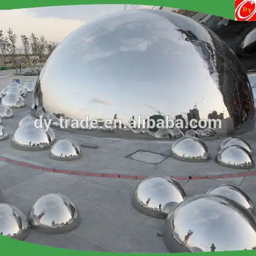 garden decoration water fountains stainless steel metal christmas ball ornament 1