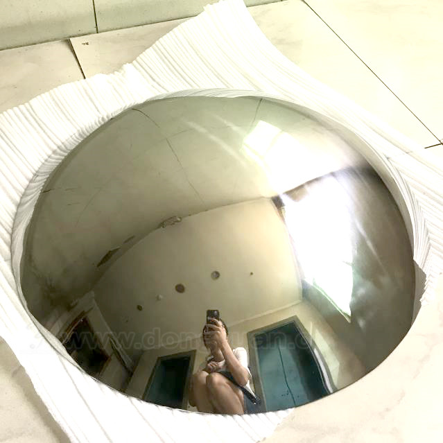 Mirror Polish Stainless Steel Half Sphere,Metal Half Sphere 1
