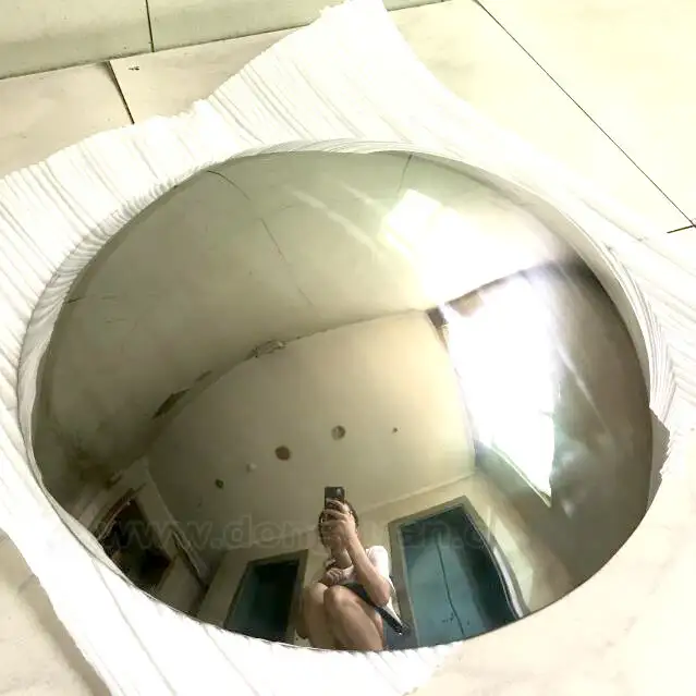 Mirror Polish Stainless Steel Half Sphere,Metal Half Sphere 1