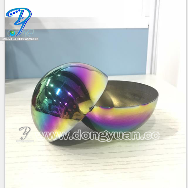 Hollow Stainless Steel Half Sphere 80mm Hemisphere 4