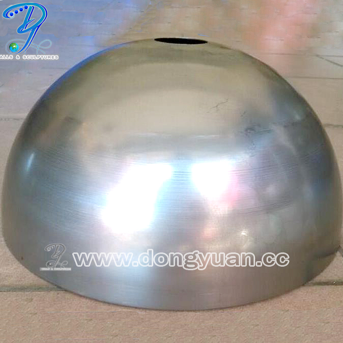 Hollow Stainless Steel Half Sphere 80mm Hemisphere 6