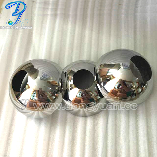 Hollow Stainless Steel Half Sphere 80mm Hemisphere 5