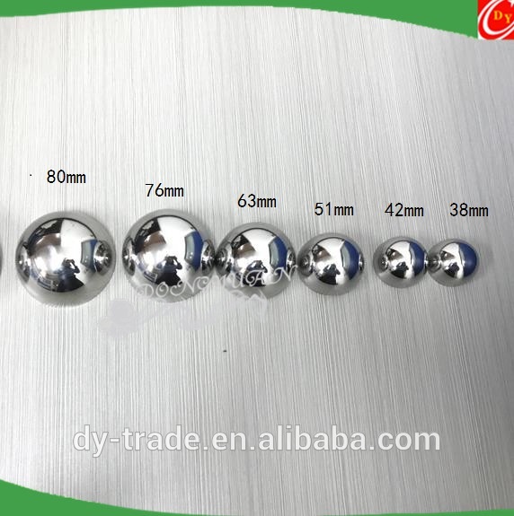 42mm 55mm 63mm Metal Bath Bomb Mold Hollow Factory Steel Spheres DIY Metal Bath Bomb Mold 1
