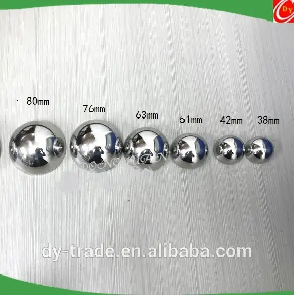 42mm 55mm 63mm Metal Bath Bomb Mold Hollow Factory Steel Spheres DIY Metal Bath Bomb Mold 1