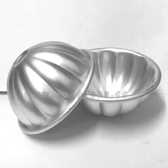 Aluminum Flower Shape Bath Bomb Molds 1