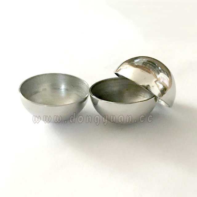Mirror Stainless Steel Half Round Ball forBath Bomb Moulds 2