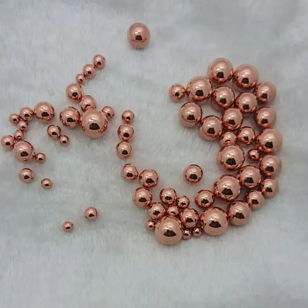 6MM-30MM Hollow Copper Balls forchristmas Decoration, Jewellery,Cloth 1