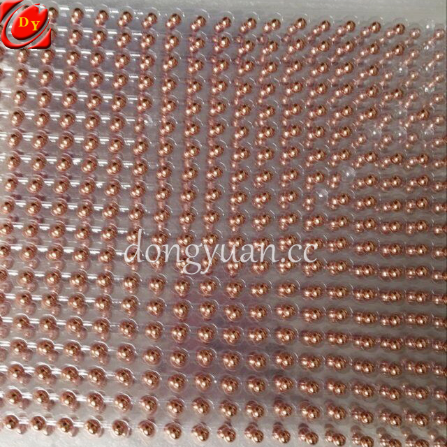 99.99% Cu Purity 12mm Copper Balls with Drilled Holes 1