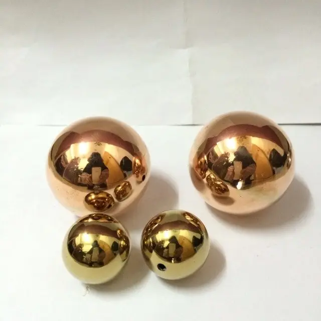 6/8/10/12/14/16/18/20/22mm polished brass beads/ brass hollow sphere/ copper hollow balls 1