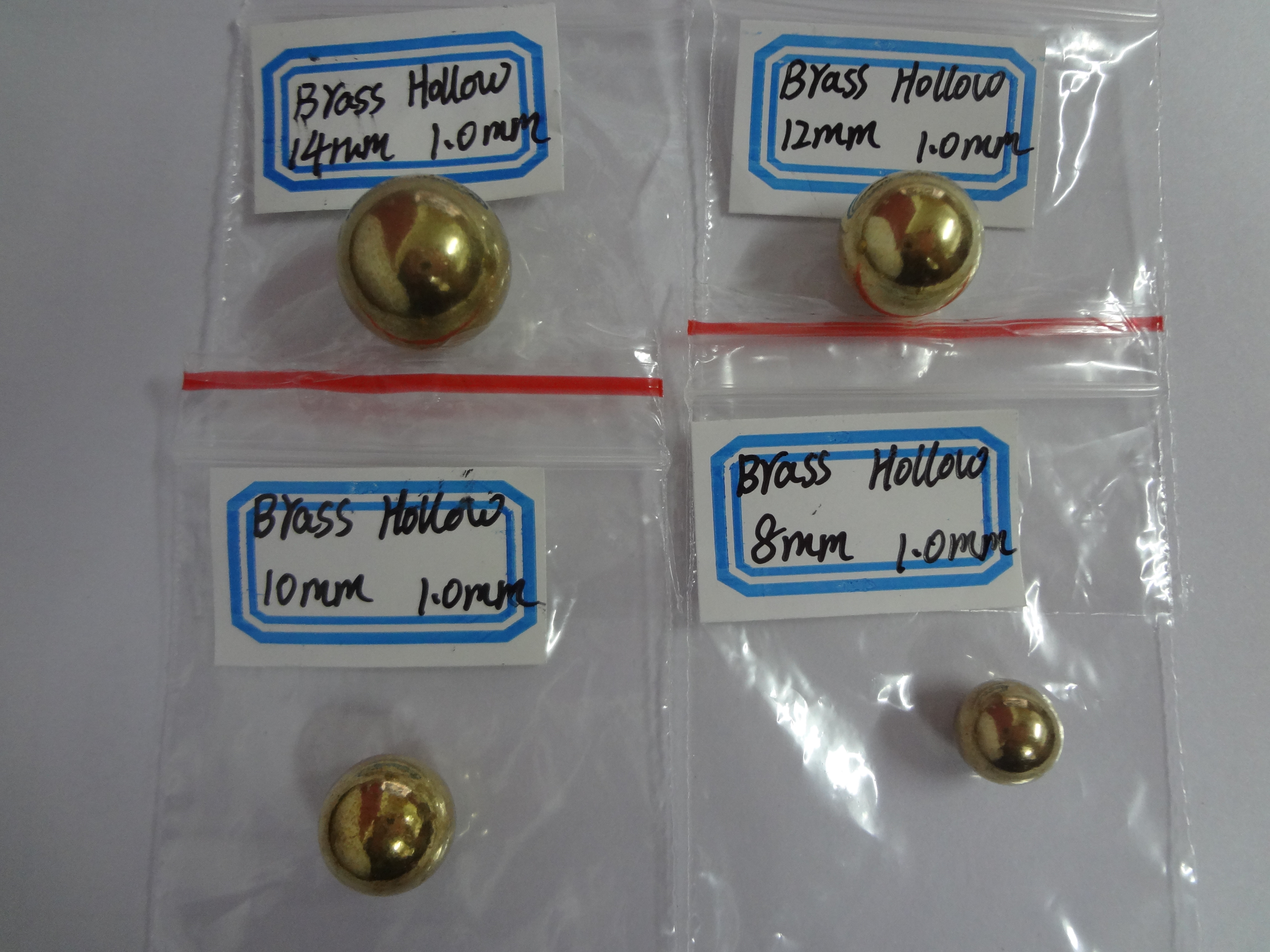6/8/10/12/14/16/18/20/22mm polished brass beads/ brass hollow sphere/ copper hollow balls 5