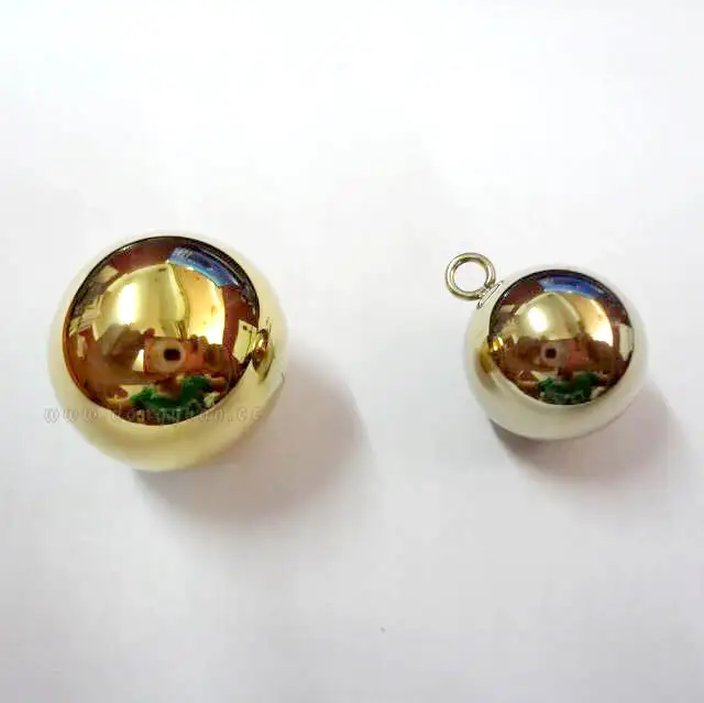 22mm Drilled Brass Ball for Jewelry Decoration 1