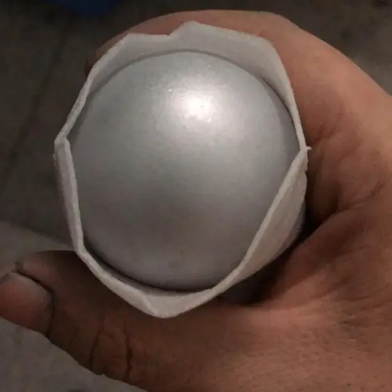 Aluminium hollow ball1 1