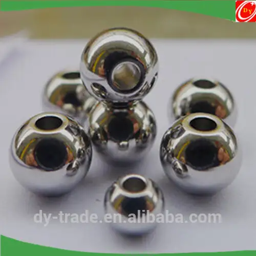 AISI304 316 201 Solid Hollow Polished Finished Stainless Steel Ball with Hole 1