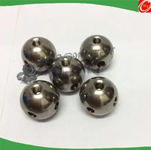 metal steel full ball with holes 1