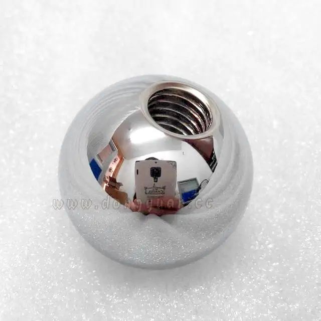 25mm Metal Steel Balls with Four Thread Holes 1