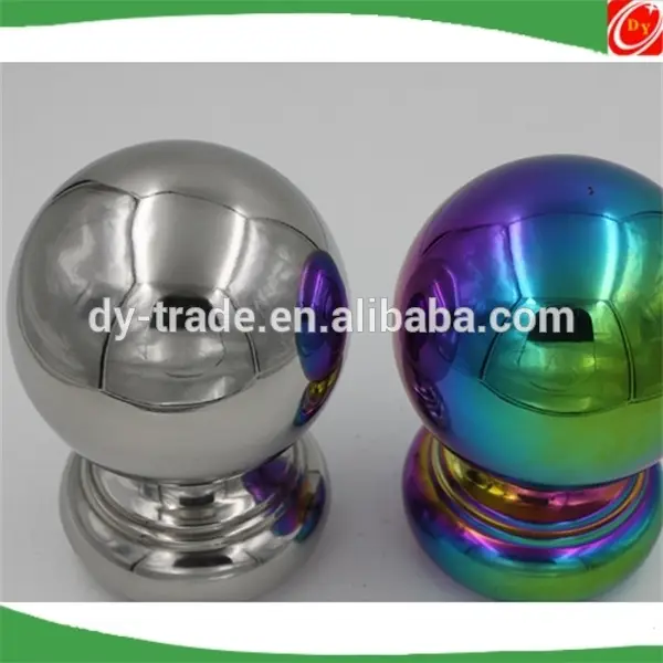 stainless steel hollow ball for handrail baluster railing/garden landscape decoration 1