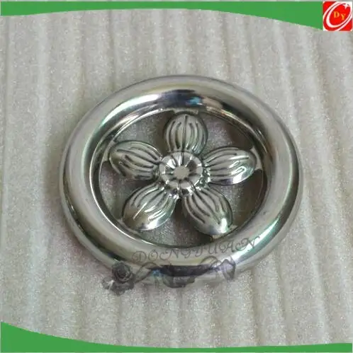 stainless steel rosettes Five-leaf flower for door and window accessories 1