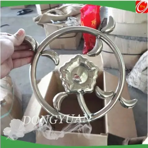 stainless steel rosettes ( plum flower) for door and window accessories 1