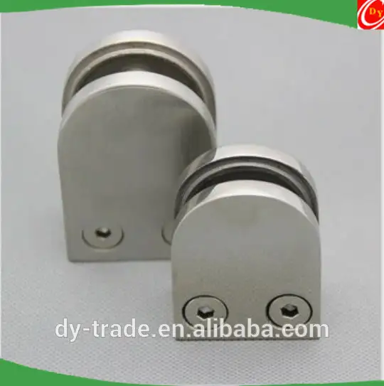 stainless steel casting glass clamp,glass holder, U shape glass clips 1