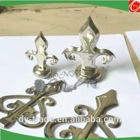stainless steel spear with base for decorative fittings 1