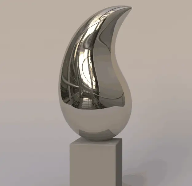 Professional Best Quality stainless steel mango sculpture Factory Factory From China 1