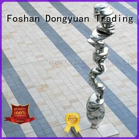 inside globe large metal yard sculptures DONGYUAN 1