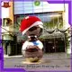 Custom male hollow steel balls large steel gazing balls 1