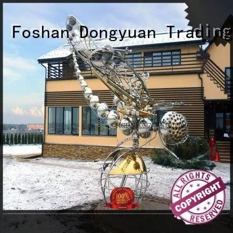 large metal yard sculptures champagne laser DONGYUAN Brand 1