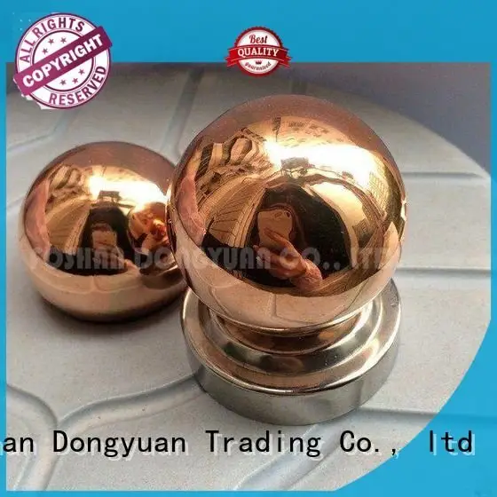 hollow metal balls hemispheres polished small brass beads DONGYUAN Brand 1