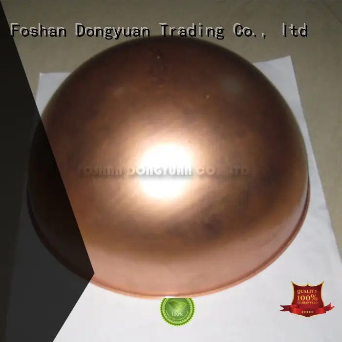 hollow metal balls hemispheres holes brass soild sphere 1