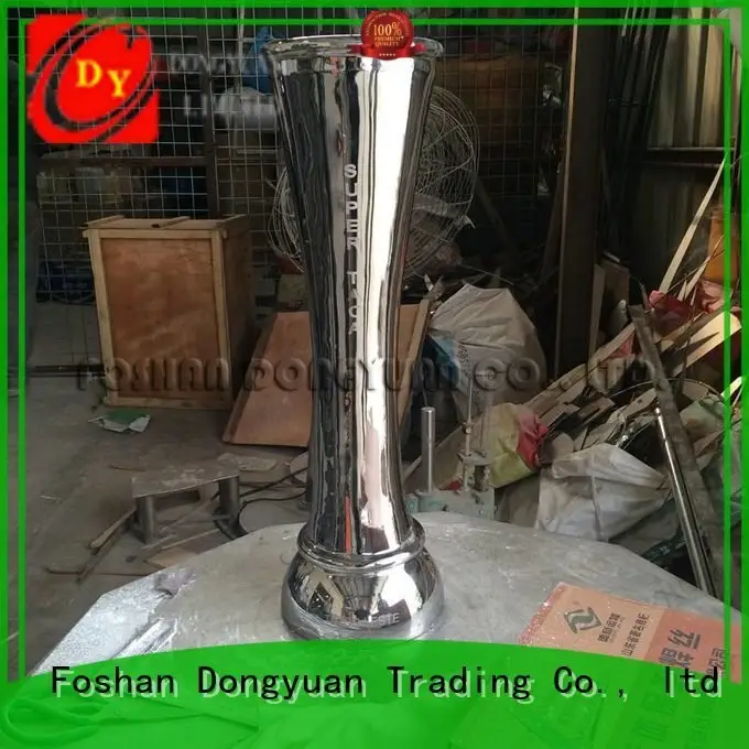 polished metal tree sculpture exclusive soccer DONGYUAN 1