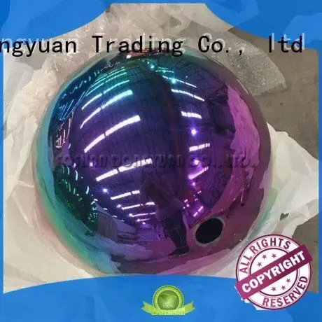 2 inch stainless steel balls red sphere big metal ball DONGYUAN Brand 1