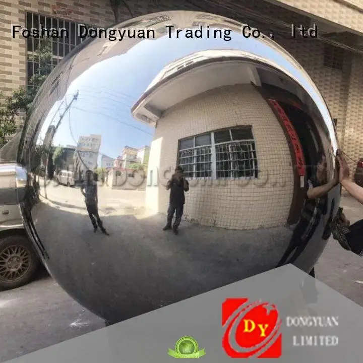 DONGYUAN polished concave hollow steel balls finished male 1
