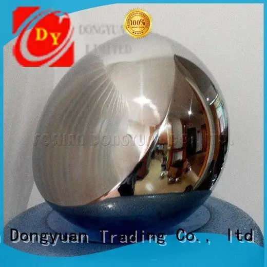 steel gazing balls sphere DONGYUAN Brand hollow steel balls 1