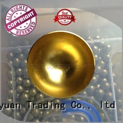 hollow metal balls hemispheres holes large carbon polished DONGYUAN 1