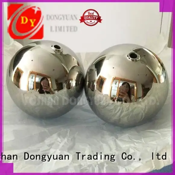 steel gazing balls outside beads hollow steel balls DONGYUAN Warranty 1