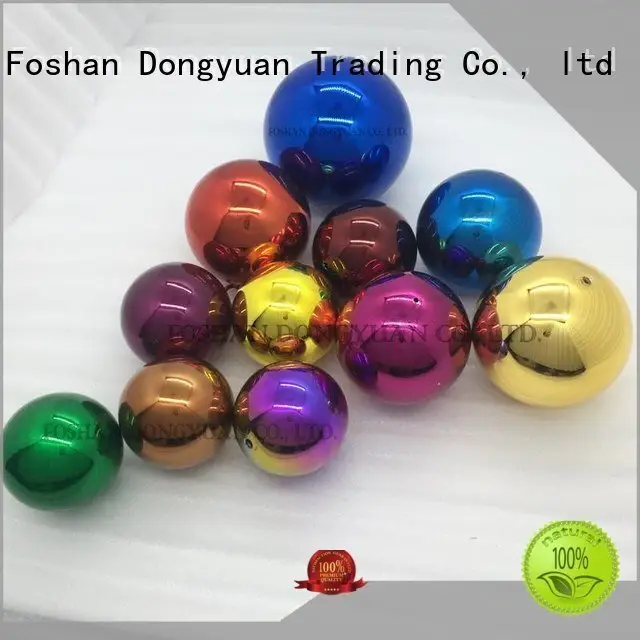 2 inch stainless steel balls globe painted large blue DONGYUAN 1