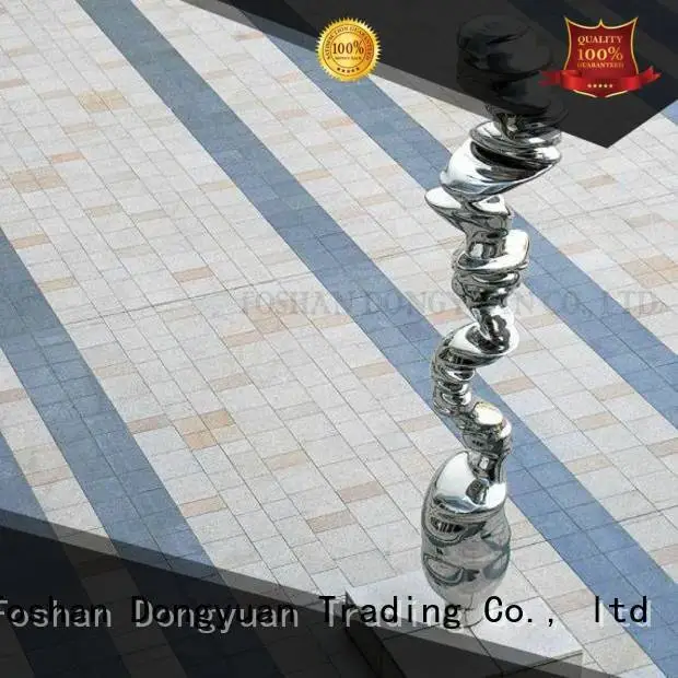 stone metal tree sculpture DONGYUAN large metal yard sculptures 1